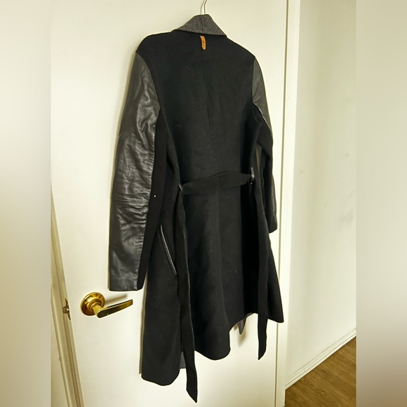 MACKAGE
Vane Waterfall Collar Wool-Blend Coat - Picture 2 of 6